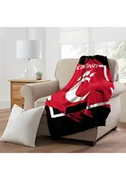 Cincinnati Bearcats Dimensional Micro 46x60 Raschel Blanket