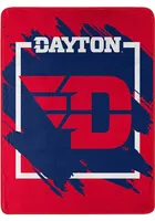 Dayton Flyers Dimensional Micro 46x60 Raschel Blanket