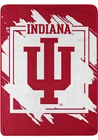 Indiana Hoosiers Dimensional Micro 46x60 Raschel Blanket