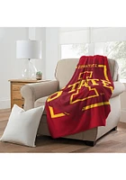 Iowa State Cyclones Dimensional Micro 46x60 Raschel Throw Blanket - Red