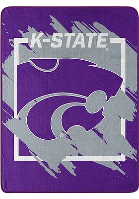 K-State Wildcats Dimensional Micro 46x60 Raschel Blanket