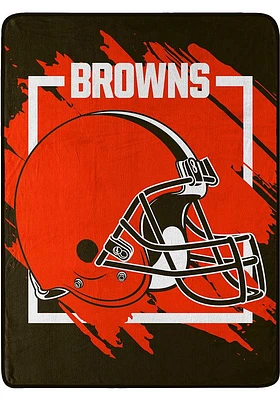 Cleveland Browns Dimensional Micro Raschel Blanket