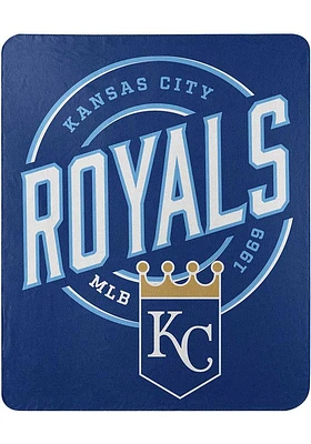 Kansas City Royals Campaign Printed Fleece Blanket - Blue