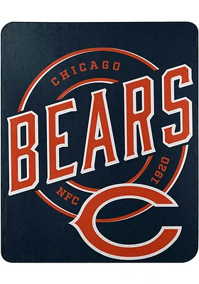 Chicago Bears Campaign Printed Fleece Blanket - Blue