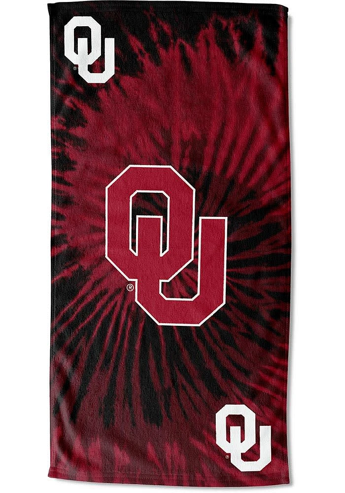 Oklahoma Sooners 30x60 Locator Beach Towel