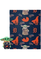 Detroit Tigers The Child Hugger 40x50 Fleece Blanket - Navy Blue