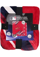 St Louis Cardinals Reversible Cloud 50x60 Raschel Blanket