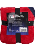 St Louis Cardinals Reversible Cloud 50x60 Raschel Blanket