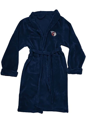 Cleveland Guardians Navy Blue Mens L/XL Silk Touch Bathrobes