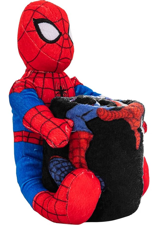 Cincinnati Bengals 40x50 Spider-Man Hugger Fleece Blanket