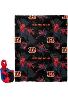 Cincinnati Bengals 40x50 Spider-Man Hugger Fleece Blanket