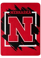 Nebraska Cornhuskers Dimensional Micro 46x60 Raschel Blanket