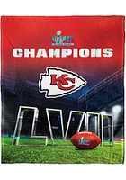 Kansas City Chiefs 2022 SB Champs 50x60 Fleece Blanket - Red