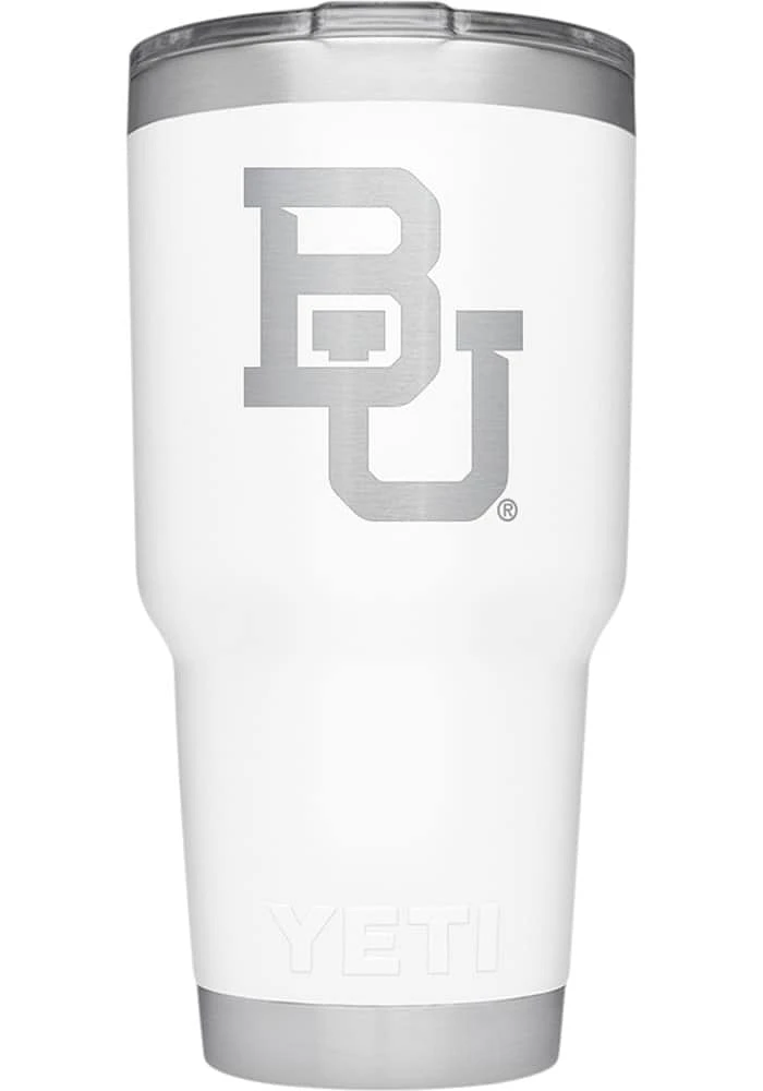 Yeti Baylor Bears Rambler 30 oz Stainless Steel Tumbler - White