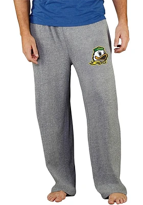 Concepts Sport Oregon Ducks Mens Grey Mainstream Terry Sweatpants