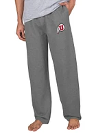 Concepts Sport Utah Utes Mens Grey Mainstream Terry Sweatpants
