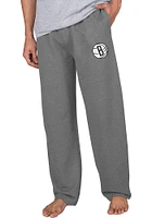 Concepts Sport Brooklyn Nets Mens Grey Mainstream Terry Sweatpants