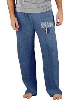 Concepts Sport Dallas Mavericks Mens Navy Blue Mainstream Terry Sweatpants