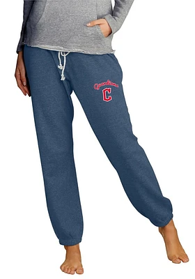 Concepts Sport Cleveland Guardians Womens Mainstream Navy Blue Sweatpants
