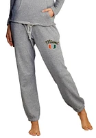 Concepts Sport Miami Hurricanes Womens Mainstream Grey Sweatpants
