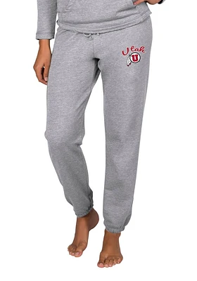 Concepts Sport Utah Utes Womens Mainstream Grey Sweatpants