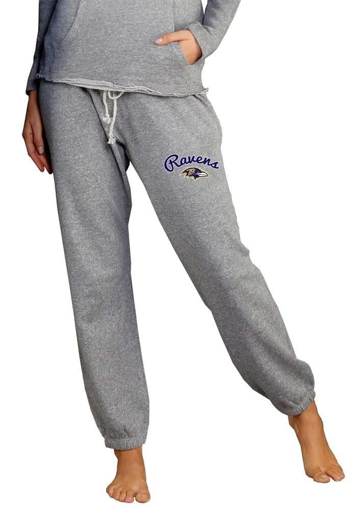 Concepts Sport Baltimore Ravens Womens Mainstream Grey Sweatpants