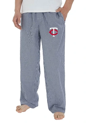 Concepts Sport Minnesota Twins Mens Navy Blue Tradition Sleep Pants