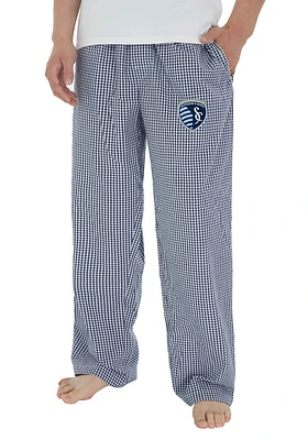 Concepts Sport Sporting Kansas City Mens Navy Blue Tradition Sleep Pants