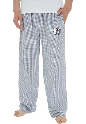 Concepts Sport Brooklyn Nets Mens Grey Tradition Sleep Pants