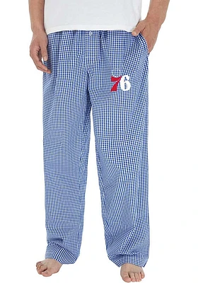 Concepts Sport Philadelphia 76ers Mens Blue Tradition Sleep Pants
