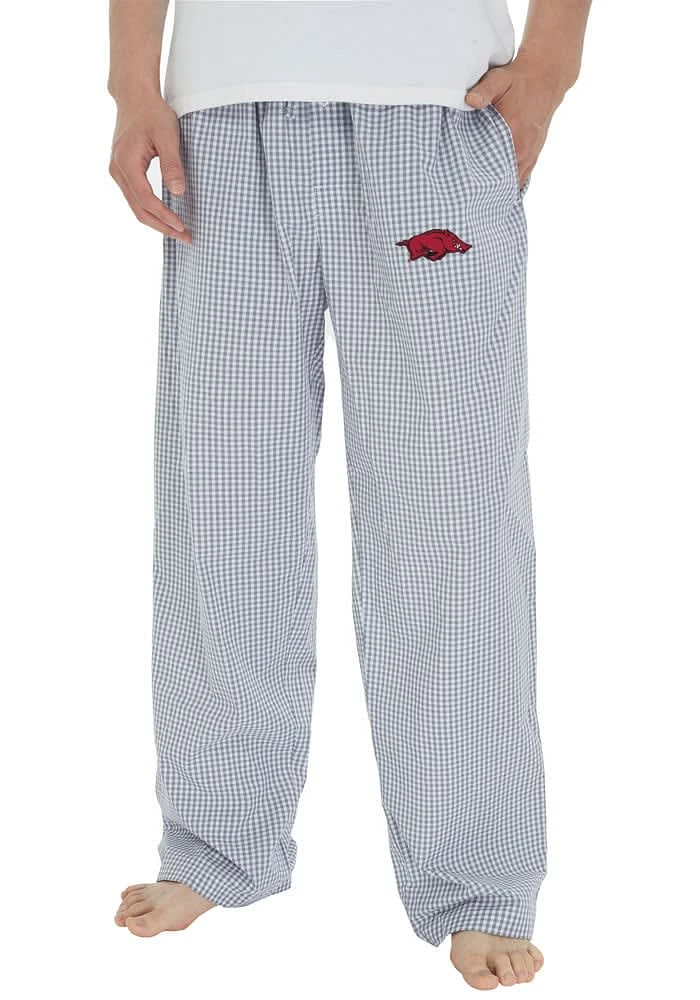 Concepts Sport Arkansas Razorbacks Mens Grey Tradition Sleep Pants