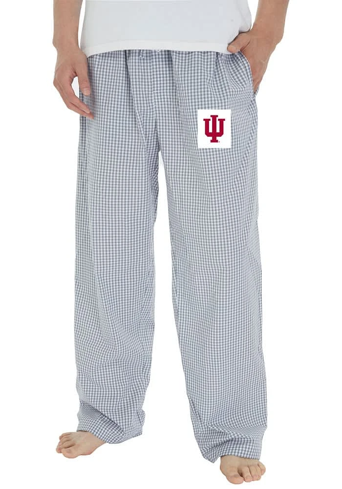 Concepts Sport Indiana Hoosiers Mens Grey Tradition Sleep Pants