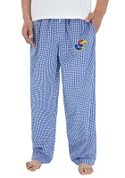 Concepts Sport Kansas Jayhawks Mens Blue Tradition Sleep Pants