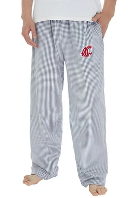 Concepts Sport Washington State Cougars Mens Grey Tradition Sleep Pants