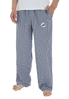 Concepts Sport Miami Dolphins Mens Navy Blue Tradition Sleep Pants