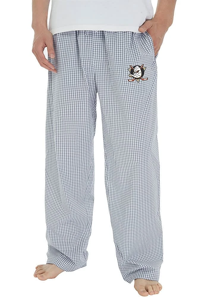 Concepts Sport Anaheim Ducks Mens Grey Tradition Sleep Pants