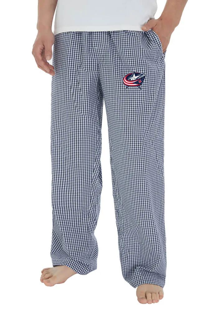 Concepts Sport Columbus Blue Jackets Mens Navy Tradition Sleep Pants