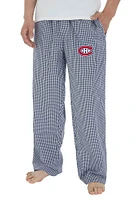 Concepts Sport Montreal Canadiens Mens Navy Blue Tradition Sleep Pants