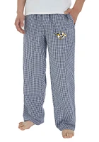 Concepts Sport Nashville Predators Mens Navy Blue Tradition Sleep Pants