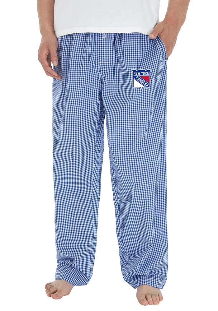 Concepts Sport New York Rangers Mens Blue Tradition Sleep Pants