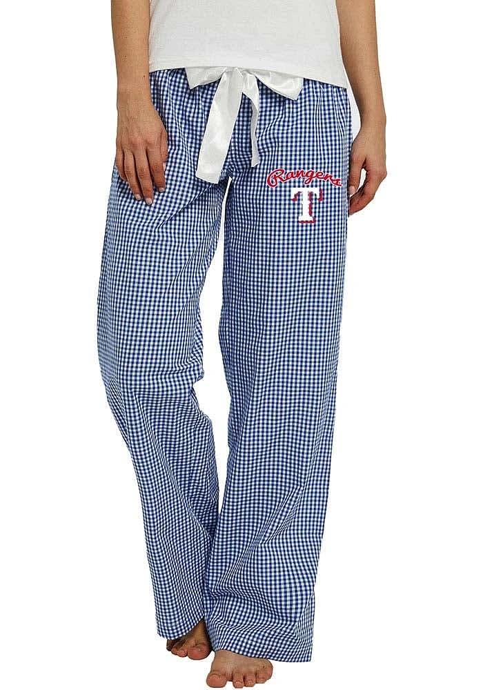 Concepts Sport Texas Rangers Womens Blue Tradition Loungewear Sleep Pants