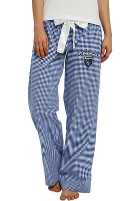 Concepts Sport San Jose Earthquakes Womens Blue Tradition Loungewear Sleep Pants