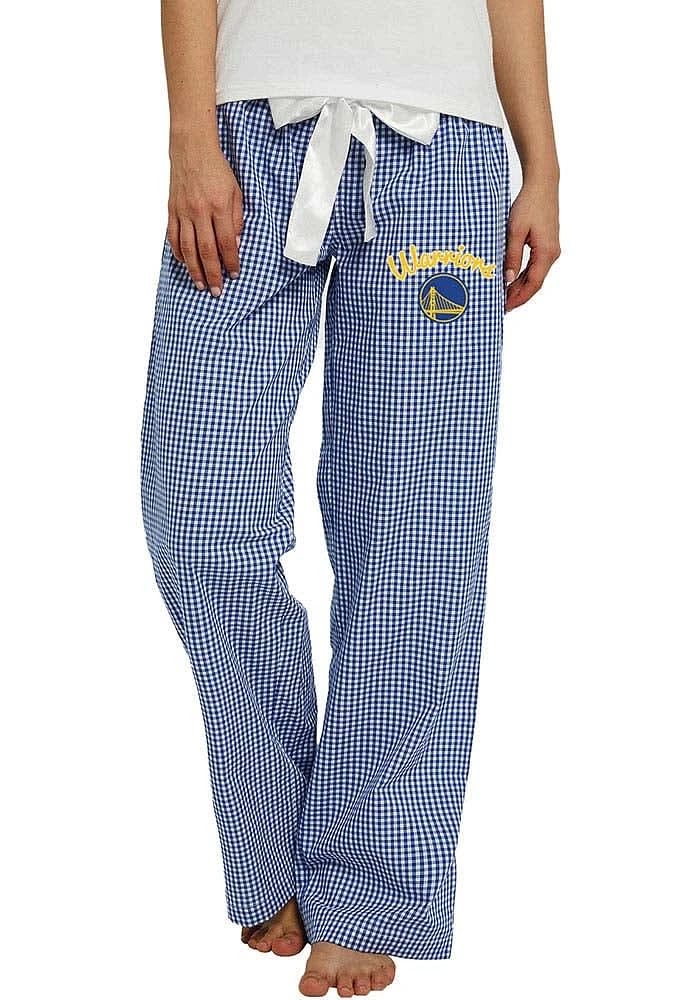 Concepts Sport Golden State Warriors Womens Blue Tradition Loungewear Sleep Pants
