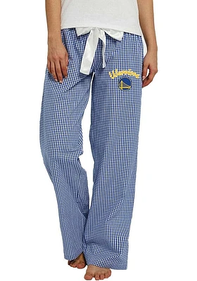 Concepts Sport Golden State Warriors Womens Blue Tradition Loungewear Sleep Pants
