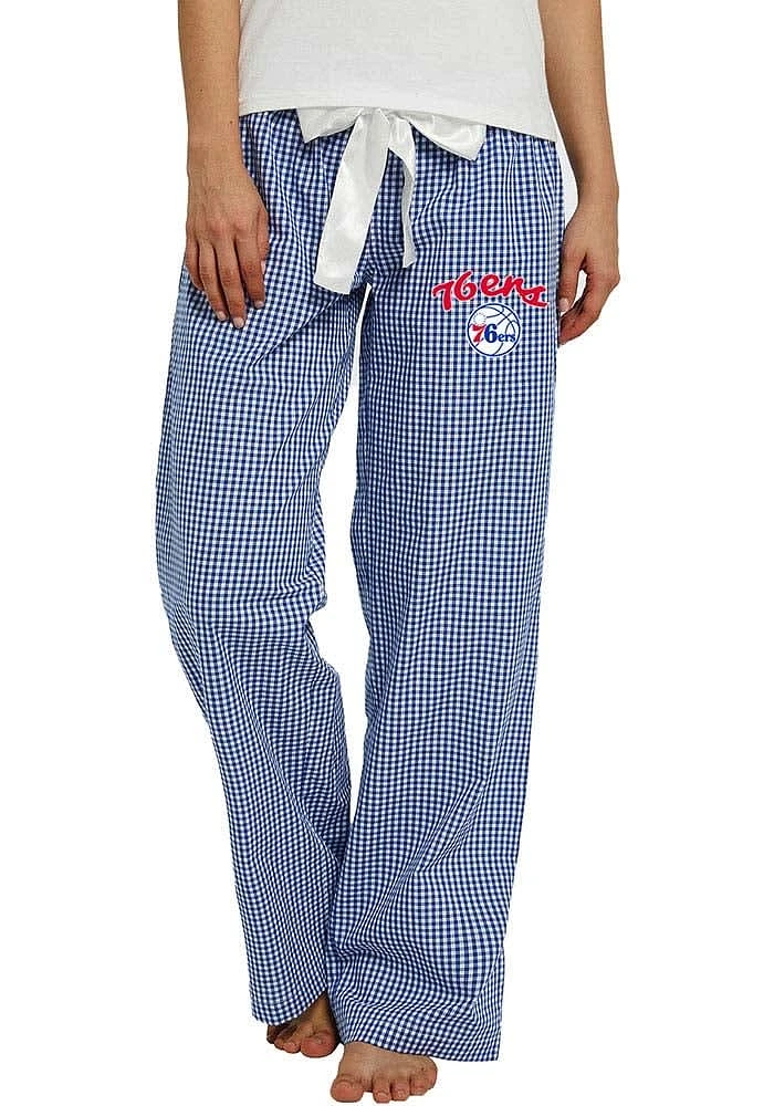 Concepts Sport Philadelphia 76ers Womens Blue Tradition Loungewear Sleep Pants
