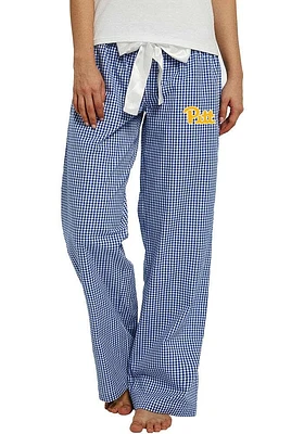 Concepts Sport Pitt Panthers Womens Blue Tradition Loungewear Sleep Pants