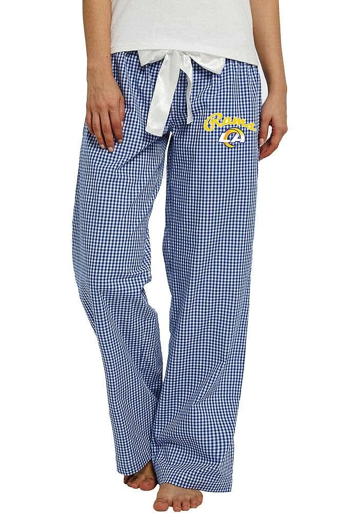 Concepts Sport Los Angeles Rams Womens Blue Tradition Loungewear Sleep Pants