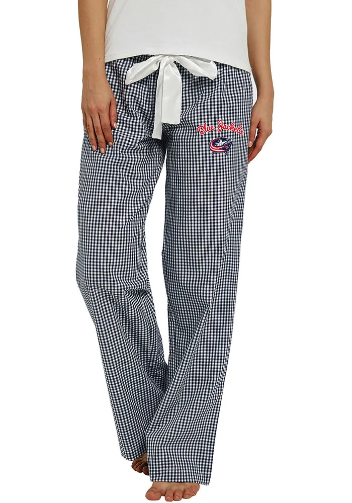 Concepts Sport Columbus Blue Jackets Womens Navy Tradition Loungewear Sleep Pants