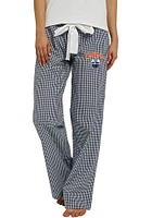 Concepts Sport Edmonton Oilers Womens Navy Blue Tradition Loungewear Sleep Pants