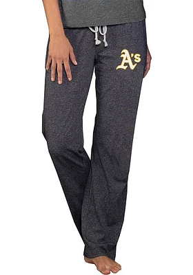 Concepts Sport Oakland Athletics Womens Charcoal Quest Knit Loungewear Sleep Pants